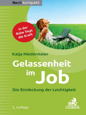 cover image of Gelassenheit im Job